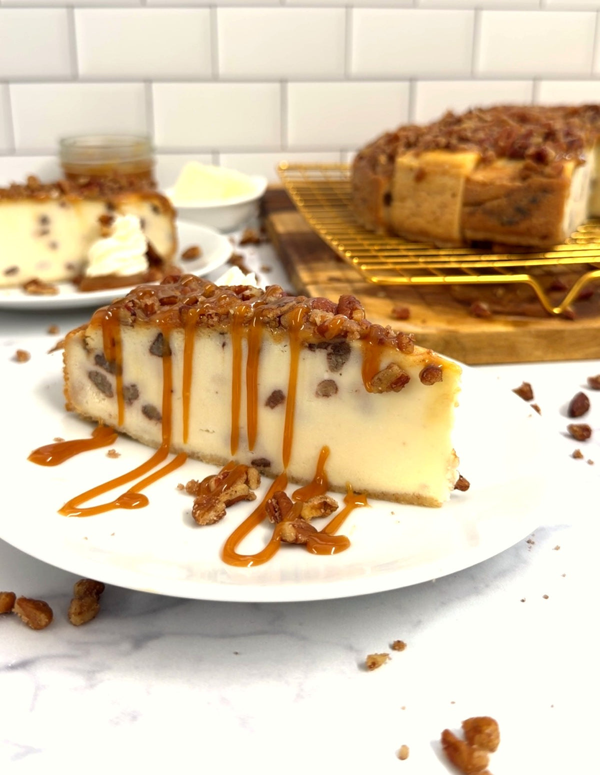 Butter Pecan Cheesecake