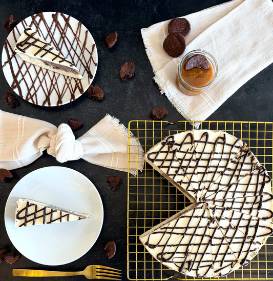 Marble Brownie Swirl Cheesecake